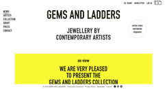 Desktop Screenshot of gemsandladders.com